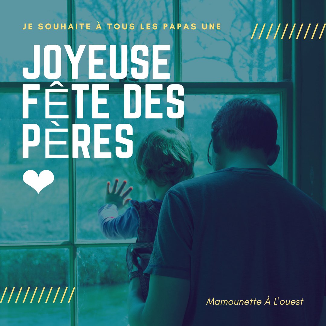 Bonjour à tous.  
Aujourd'hui, je souhaite à tous les papas une joueuse fête des pères.  
Et bien sûr, je souhaite plus particulièrement une joueuse fête des pères à mon papa et à mon homme 😚😚😚

#mamounettealouest #fetedespapas #fetedesperes #papounet #joyeusefetedesperes