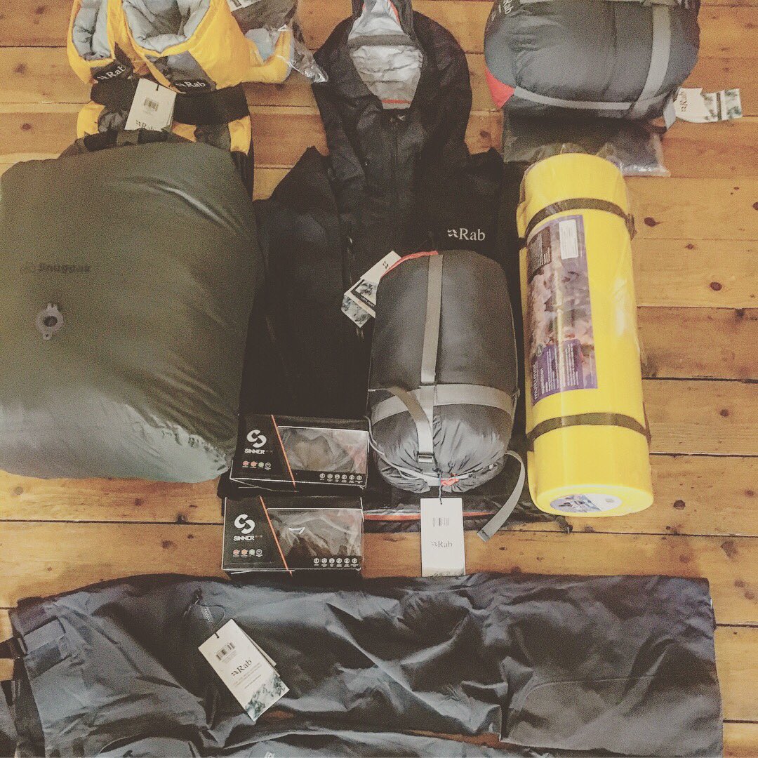 TheMadExplorers's tweet photo. Once again legends at @Trekitt have proved our most valuable sponsors, listening to the lessons learnt whilst training in Norway, and have equipped us with all we need to make sure we are #expedition ready with the best equipment from Britain’s greatest outdoor brands. https://t.co/0kmhhjaEUP
