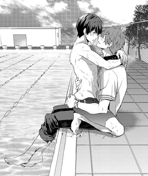 ukeandsemen's tweet photo. Buenos días :3 ya hace calorcito aquí ;3 #yaoi #free https://t.co/qCsXMKKNsc