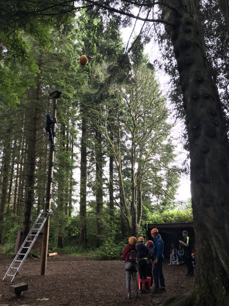 ITTechKA's tweet photo. Team 6 Trapeze skills @PGLTravel @Kilwinning_Acad #Teamwork #Responsibility #dalguise2018 #transitionweekend https://t.co/C2RO7yn2Qz