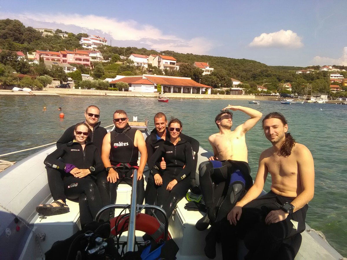KronDiving's tweet photo. The perfect weather to go diving!! Summer is here! Book with us! You will have a lot of fun!!! #divingisfun #fun #diving #croatia #rabisland #krondiving #iamssi #maresjustaddwater @KronDiving https://t.co/Vq0qHykIkl
