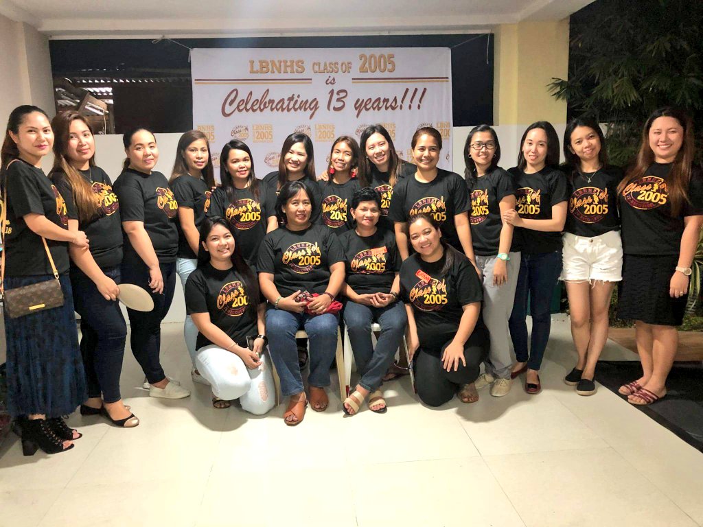 baklangkanall's tweet photo. Seeing everyone last night was just so beautiful. Thank you to all our classmates who came. It was just so surreal. I love you guys so much! I am beyond proud to be a member of this batch. See you again after 2 years! Padayon! #HSreunion #Batch2005 💖 https://t.co/nr7RRn0bt9