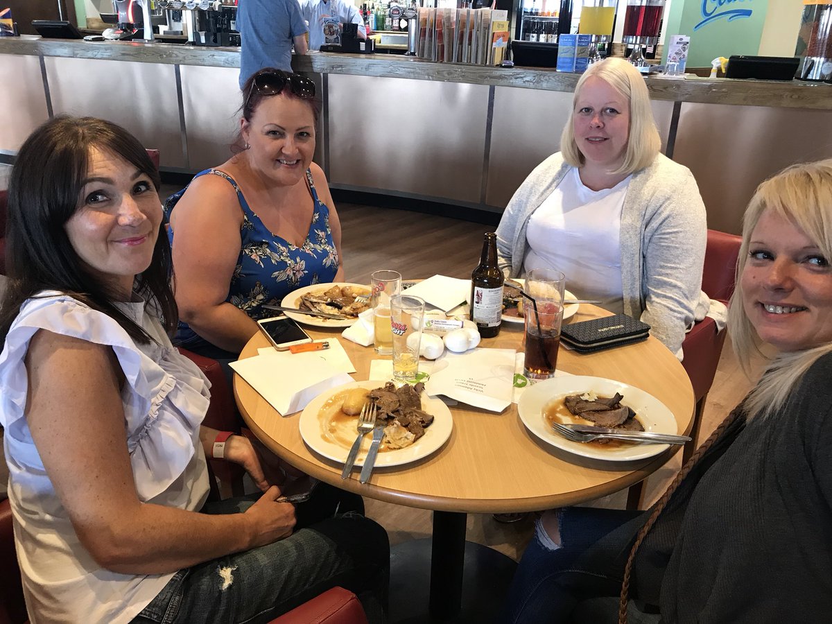 SJGarrido's tweet photo. Lunch in full swing @TravelBritAward with the @WeGiveUTheWorld Yorkshire pudding and beef sandwiches going down a storm! #wheninyorkshire https://t.co/XFzr57qXXs