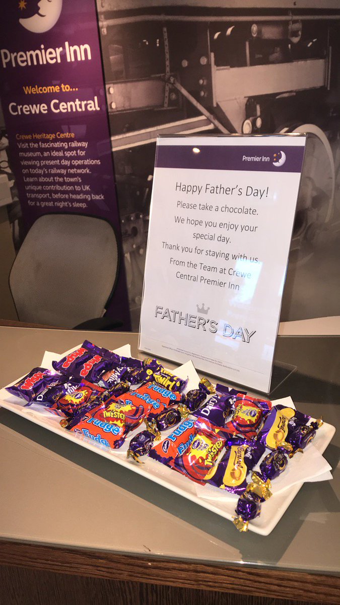 Happy fathers day to all our guests from pi crewe central team 😊😊 #loveourguest #piwow <a href="/paulallancurtis/">Paul Curtis 💙</a> <a href="/AndyFr4ncis/">AndyFr4ncis</a> <a href="/SDEBDD/">simon ewins</a> <a href="/RikkiQuinlan/">RQPI</a> <a href="/sjhicklin/">sjh</a>  <a href="/StaffsCheshire/">Cheshire & Staffs</a>