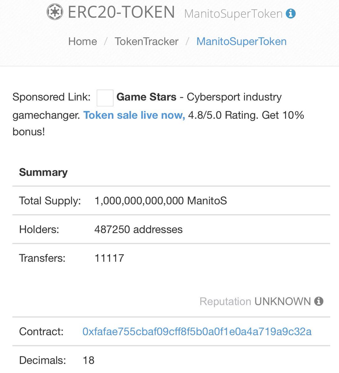 ManitoSToken's tweet photo. Projects like the world to seek more partners. Interested parties private letter contact!
#Airdrop #Cryptocurrency #Blockchain #ICO
#Bitcoin #Ethereum #CryptoBountyProgram #FreeToke https://t.co/DT0eMnDlJO