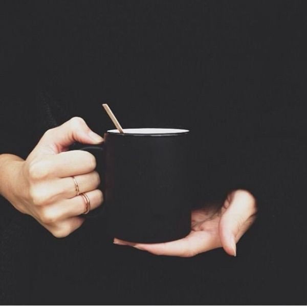 YouWillOwnMe's tweet image. Dark coffee, dark mug to waken my dark soul. Sunday's at the best.