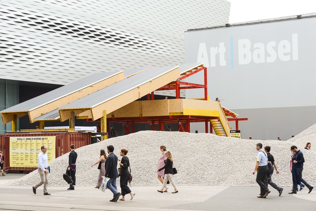 creativetime's tweet photo. Last day on the Messeplatz. Come by and experience #Basilea2018 one last time. https://t.co/tBIspEyHNY