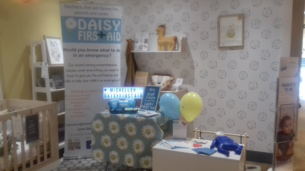 1stMrsMurray's tweet photo. Here I am at @mamasandpapas #Lakeside, #WestThurrock Ready to talk to lots of #expectant #mums and #dads at the #newparentevent. Come and say #Hello and find out more about #paediatric #firstaid for #babies and #children. https://t.co/CphC73SlEc