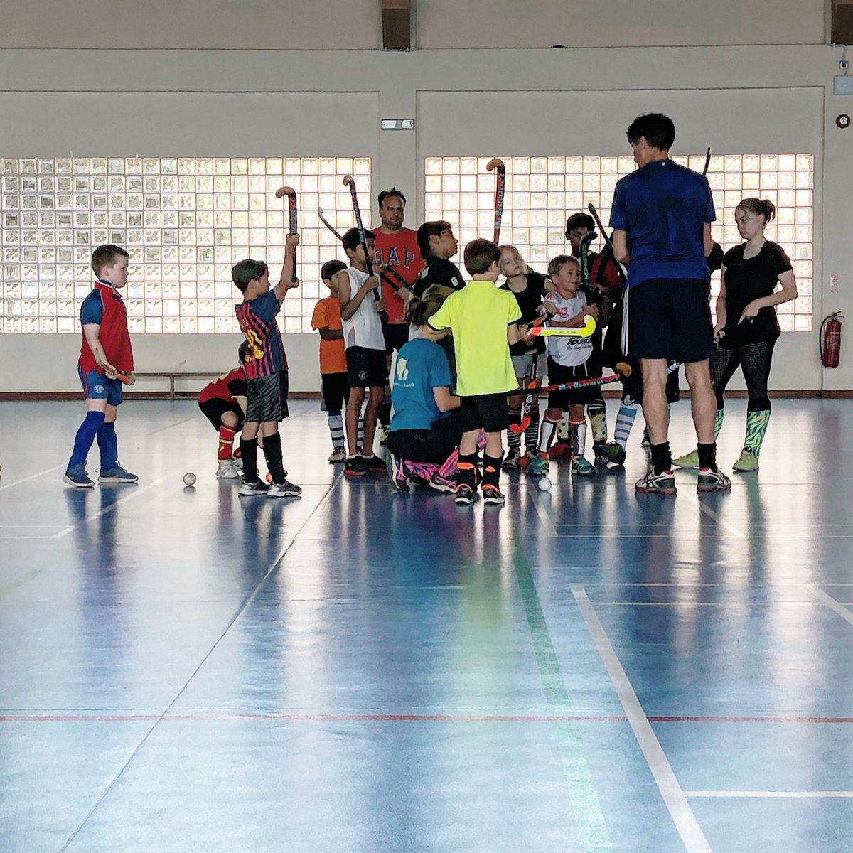 BahrainHockey's tweet photo. Who loves summer hockey ? 😎 🇧🇭🏑#bahrainhockey https://t.co/ijdGwTfW7z