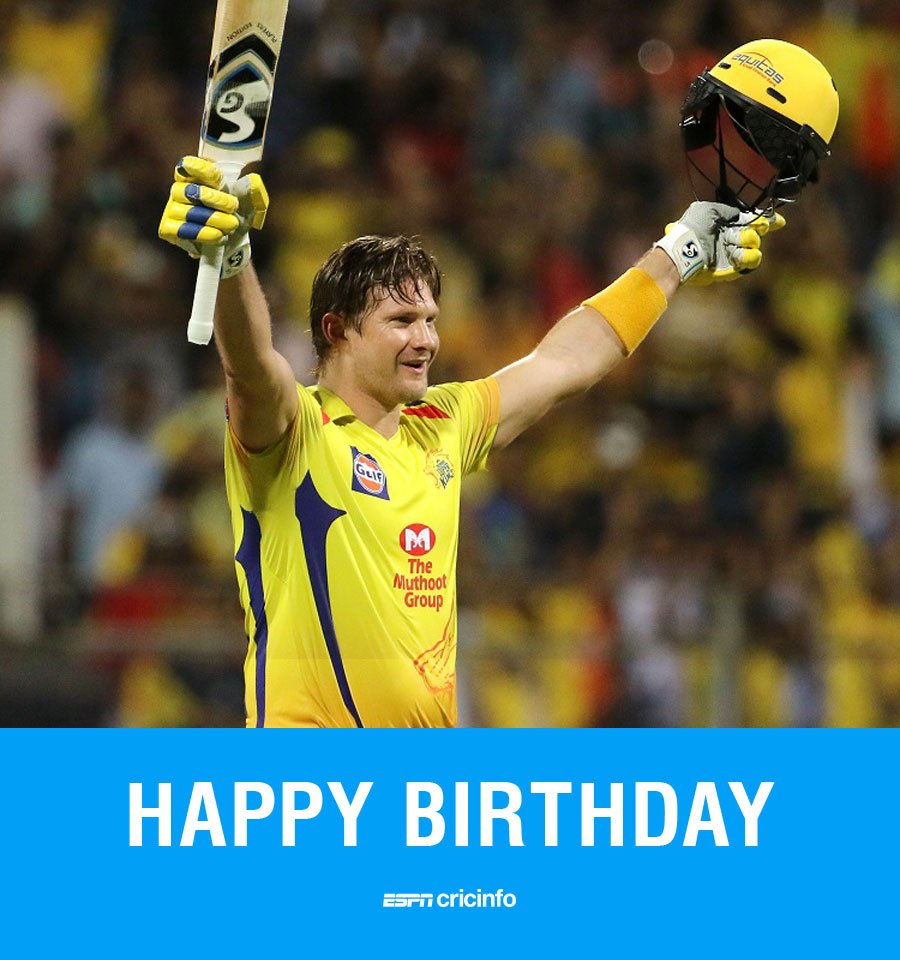 Happy birthday to Shane Watson, who is still churning out the big hits at 37! 