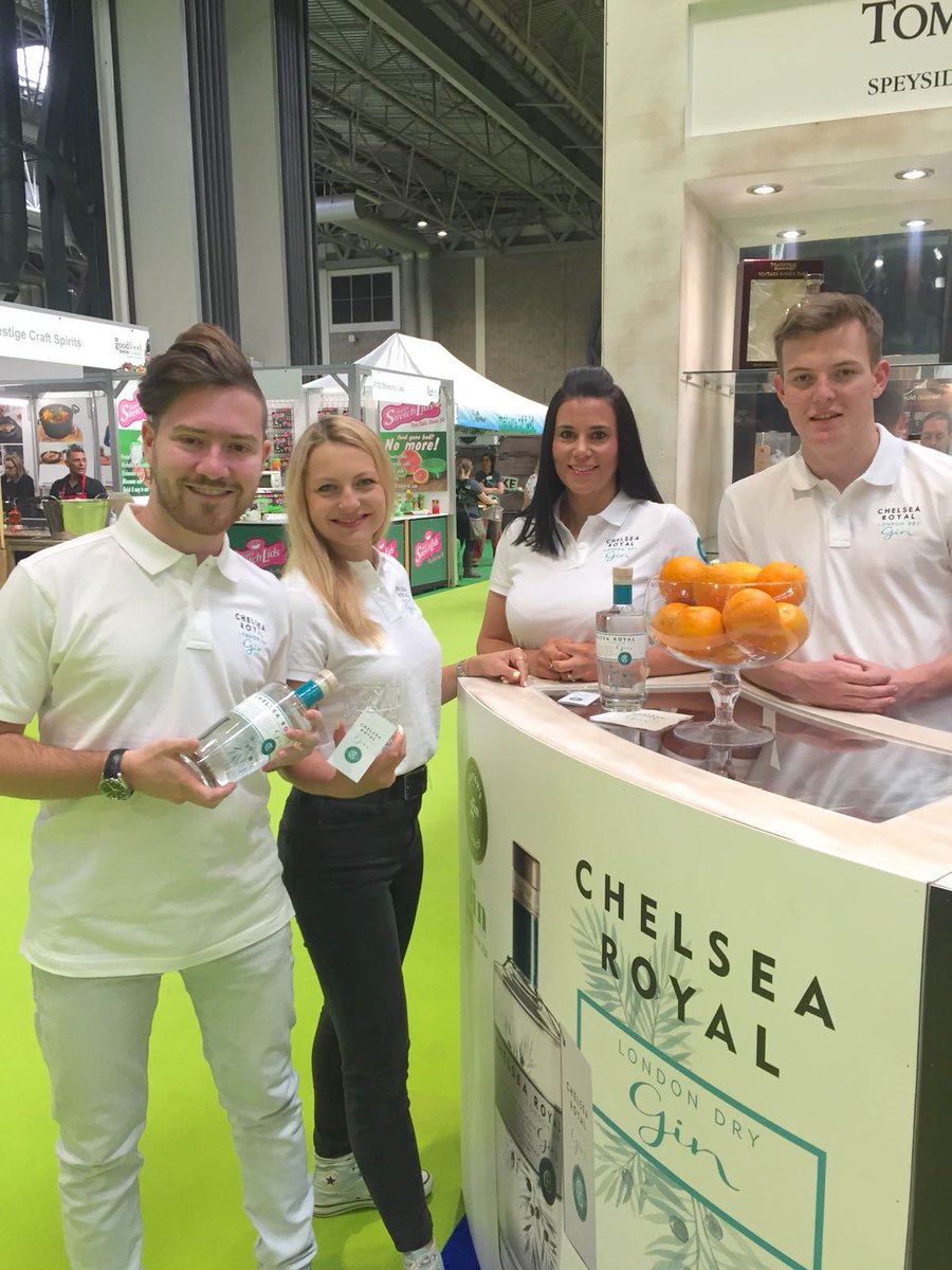 It's our last day <a href="/BBCGoodFoodShow/">BBC Good Food Show</a>  in Birmingham so come and see the team on stand F620 if you are here to try our excellent new gin and maybe get a late present for Fathers Day #ChelseaRoyal #BBCGFS #fathersday2018