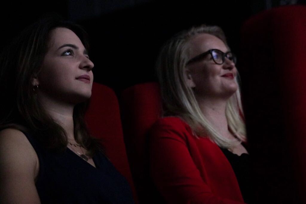 CampusDoc's tweet photo. De makers van de film de ‘Veteraan’ Marloes Kamer en Layla Hesseling. #CampusDoc18 https://t.co/9wmjDBEsLk