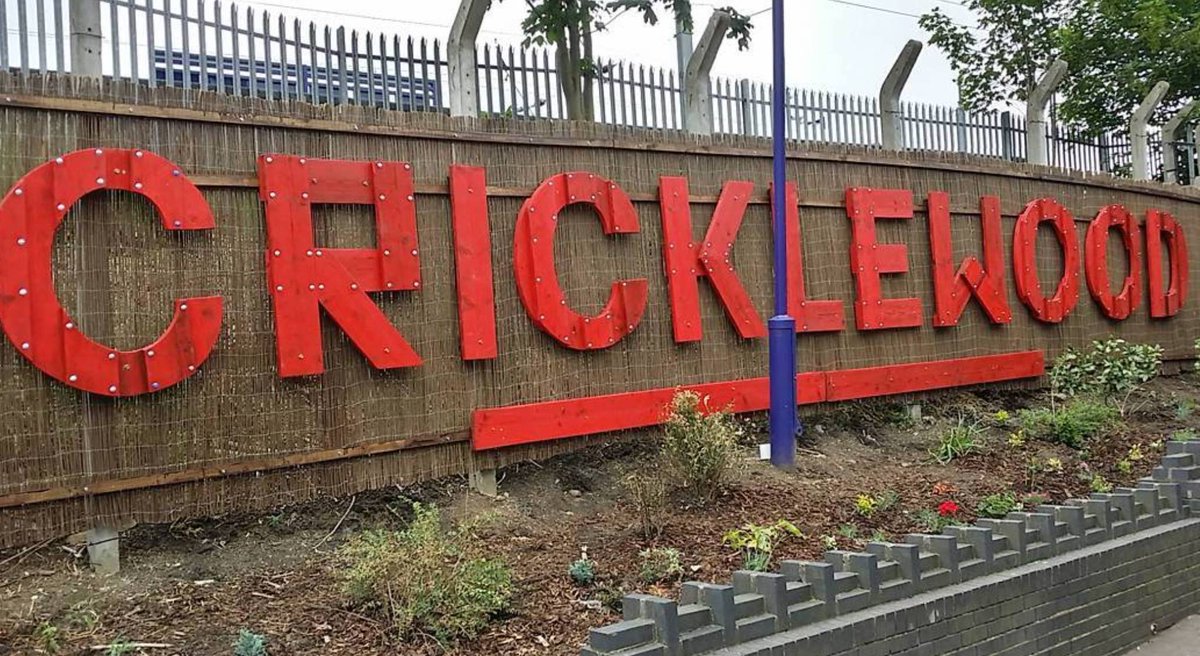cipcricklewood's tweet photo. Count sheep at the Cricklewood Festival when Alistair Lambert unveils his sheep sculptures at the festival on Cricklewood Green, Saturday 23 June.

2 years ago Alistair created the Cricklewood sign at the Station. 

Cricklewood is so creative! https://t.co/gFc5OjguUG