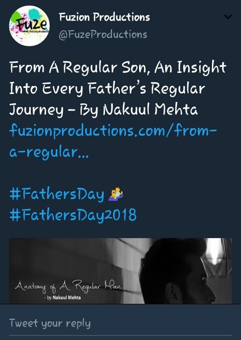 NakuulsArmy's tweet image. And that's how he Rules the INTERNET♥ 
@NakuulMehta still can't get over from that Video.♥
What a Bliss !! 
PROUDA ❤
@captainpsm
#FathersDay #RegularMan