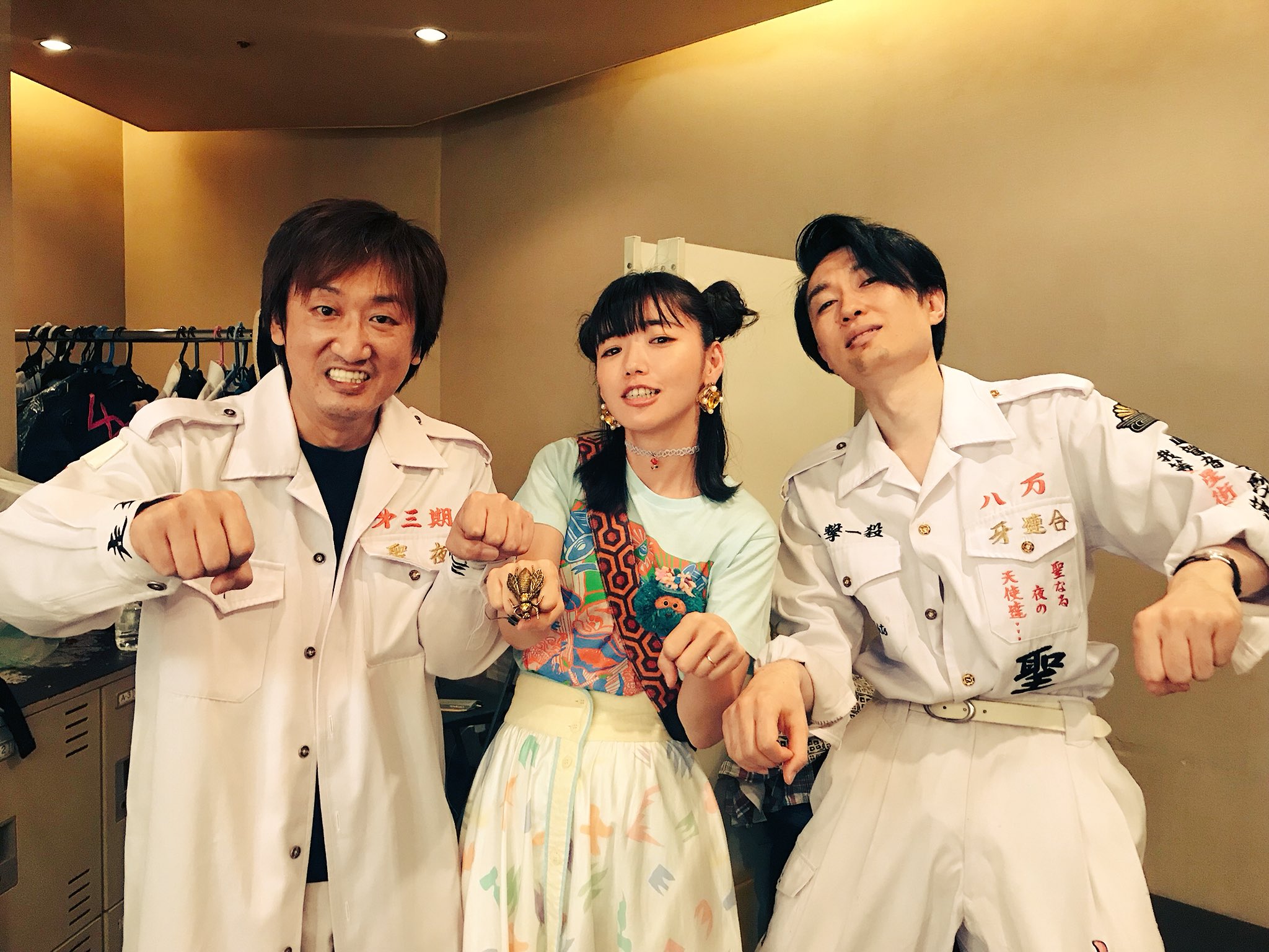 松嶋初音 Xǝunsʇɐɥ どけどけーいじゃまだ邪魔だあ 好きすぎて写真撮ってもらったー いつもここからのお二方 やついフェス