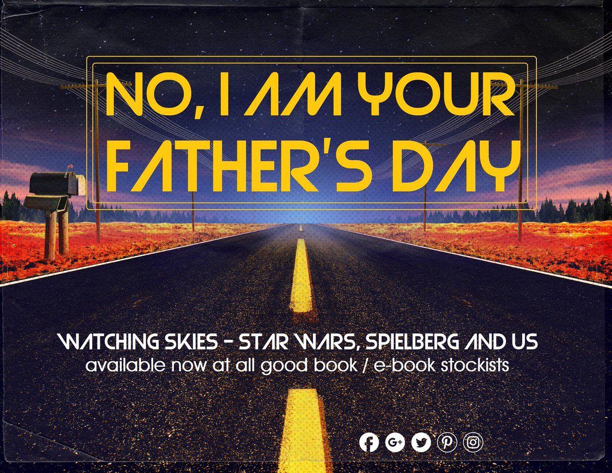 Mark0Connell's tweet image. Anakin Skywalker, Roy Neary, Rand Peltzer, Martin Brody, Steve Freeling, Henry Jones, Sr, Jor-El...

Happy NO, I AM YOUR FATHER'S DAY!

amazon.co.uk/Watching-Skies…

#WatchingSkies #FathersDay #summerbook #StarWars #EpisodeIX