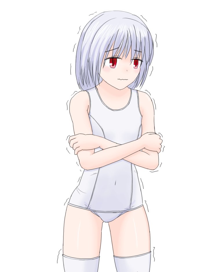 絵103号「白スクさん」
「なんでこんな肌寒いんだろ・・・」

線を細くし、線画の色を黒固定にし、髪の描き方を変え、意味もなくエアブラシの使用を縛ってみた実験作 