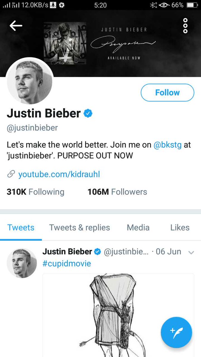 JustJameLia's tweet photo. Wow! Even International Superstars knows Prince @Hashtag_Jameson... Thanks @justinbieber for following him. ^_^

BlessedJAMESON At21 https://t.co/MH5XJCHOgE