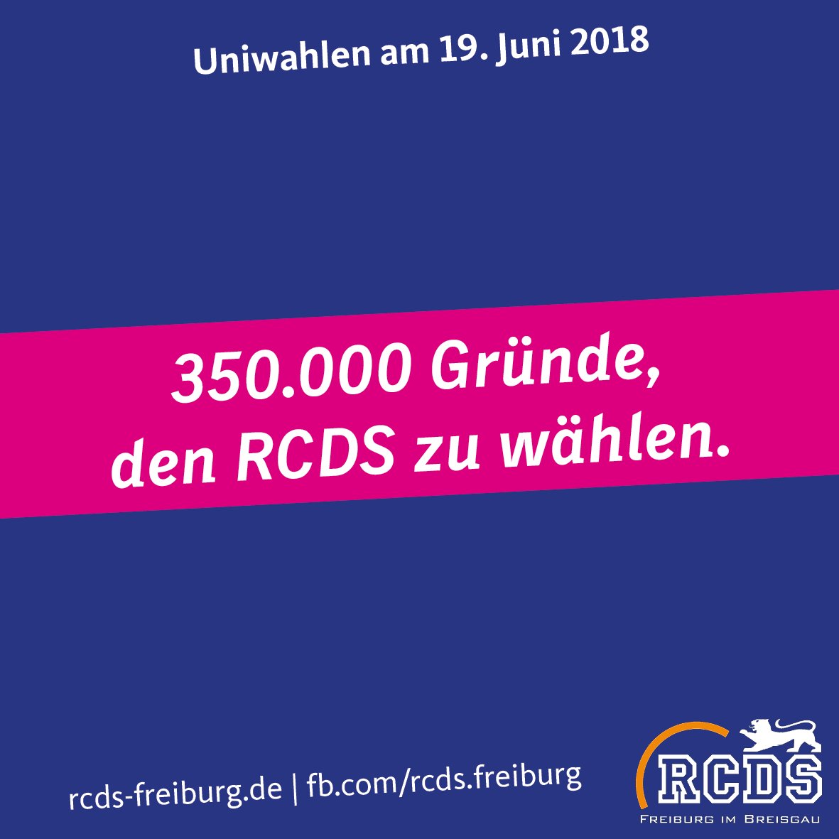 RCDS_Freiburg's tweet photo. Unser Anliegen ist es, dass die Studentenvertretung verantwortungsvoll mit den ihr anvertrauten Mitteln umgeht und diese nur für Projekte und Aktionen bereitstellt, welche der Gesamtheit der Studenten zugute kommen.

Unser komplettes Wahlprogramm: https://t.co/uJ1tHw3Zr3 https://t.co/9T1iPcz1bu
