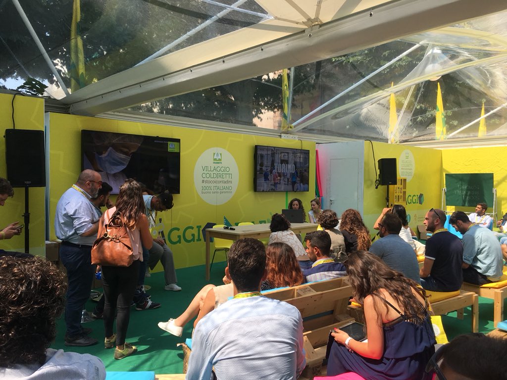 Giornata conclusiva del villaggio delle idee #villaggiocoldiretti #villaggiodelleidee #ruralhack #stocoicontadini #coldiretti <a href="/coldiretti/">Coldiretti</a> <a href="/campagnamica/">Campagna Amica</a> <a href="/ColdirettiG/">Coldiretti Giovani</a> <a href="/ColdirettiTo/">Coldiretti Torino</a>