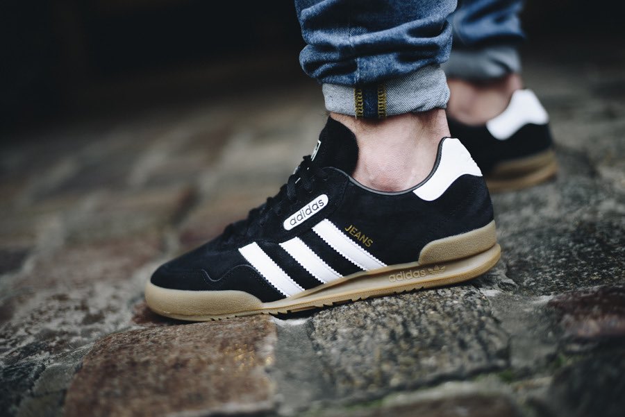 adidas jeans super black