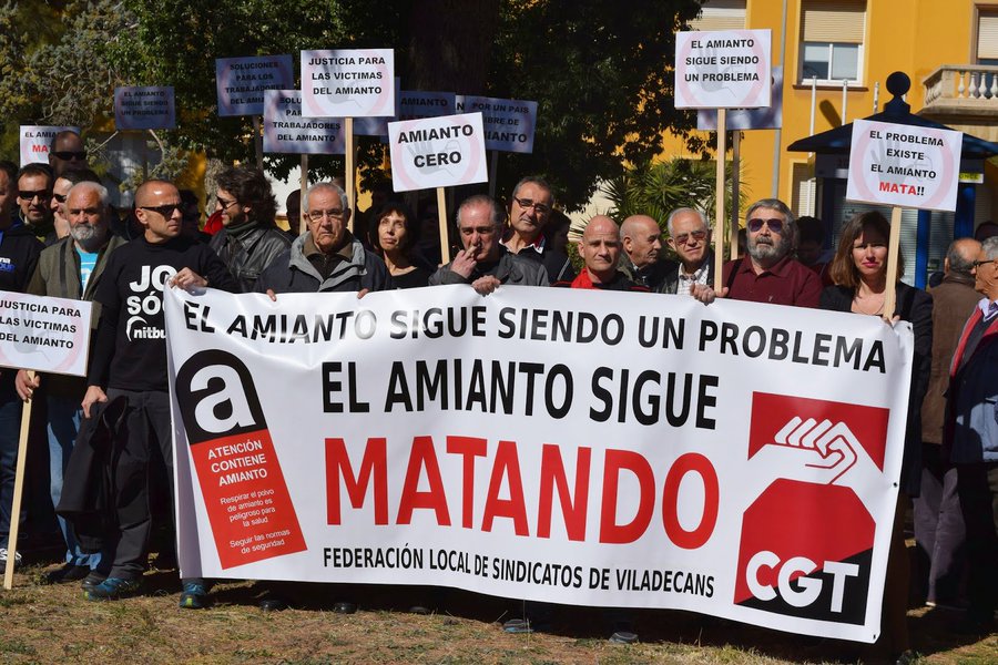 Resultado de imagen de Daños causados por amianto: los pasivos ambientales