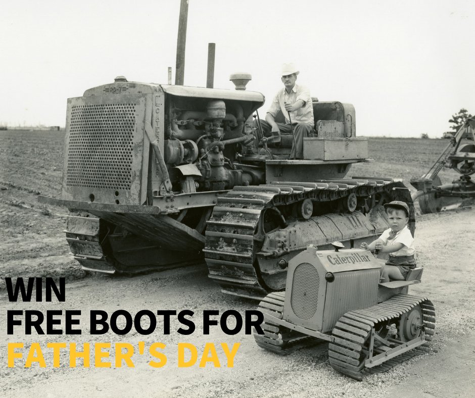 Being a dad is a full time job. Happy Father's Day.  Get a chance to win free boots by completing the following sentence : The best moment I've ever shared with my dad is __________