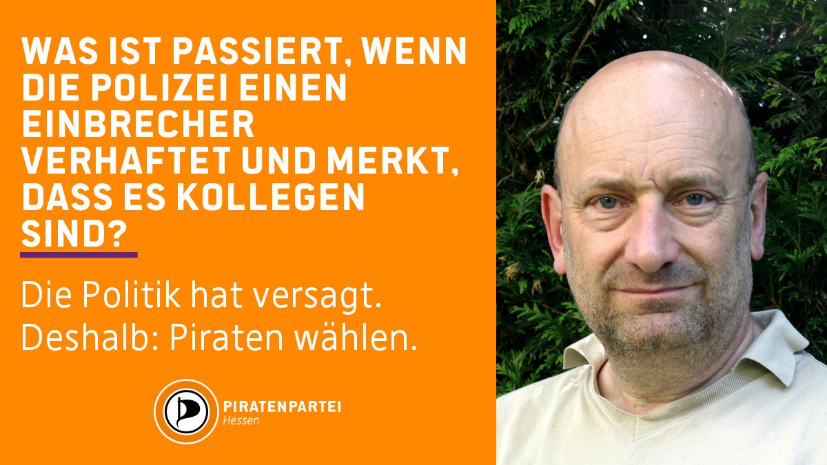 HelgeHerget's tweet image. Was ist passiert, wenn die #Polizei einen Einbrecher verhaftet und merkt, dass es Kollegen sind? Die Justizminister der Länder fordern, dass Strafverfolger ein #Betretungsrecht für Wohnungen bekommen, damit sie #Spähsoftware auf IT-Geräte Verdächtiger aufspielen können.