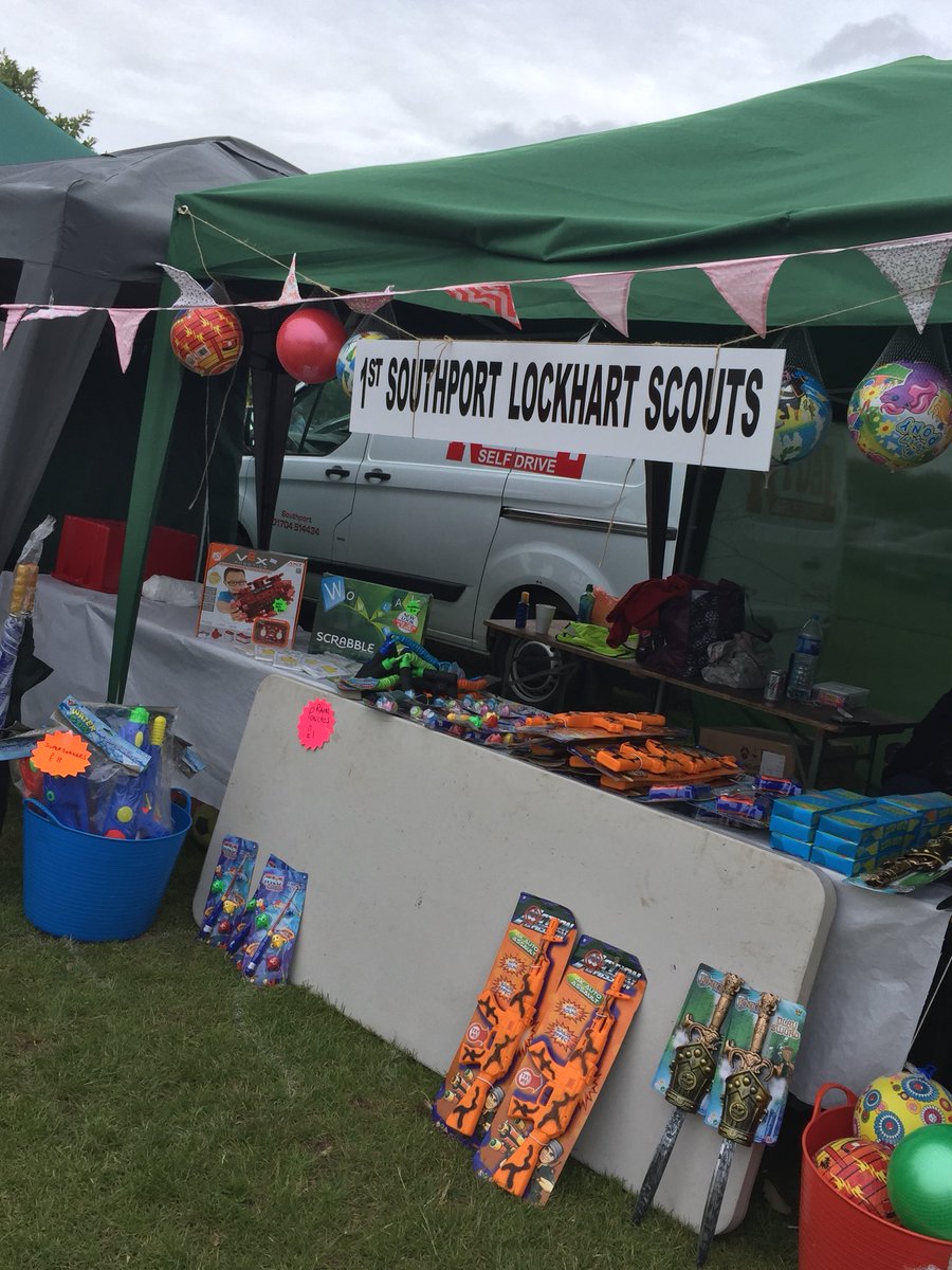 1stSouthport's tweet photo. Whilst our cubs are at @MerseysideScout #Wingding2018 our Scouts are at @WoodvaleRally fundraising for Sam, Mackenzie & Adam to go to #WSJ19 with @UKUnit47 come along and support us. #HookADuck #PrizeEverytime #SkillsForLife https://t.co/dpobQFigRM