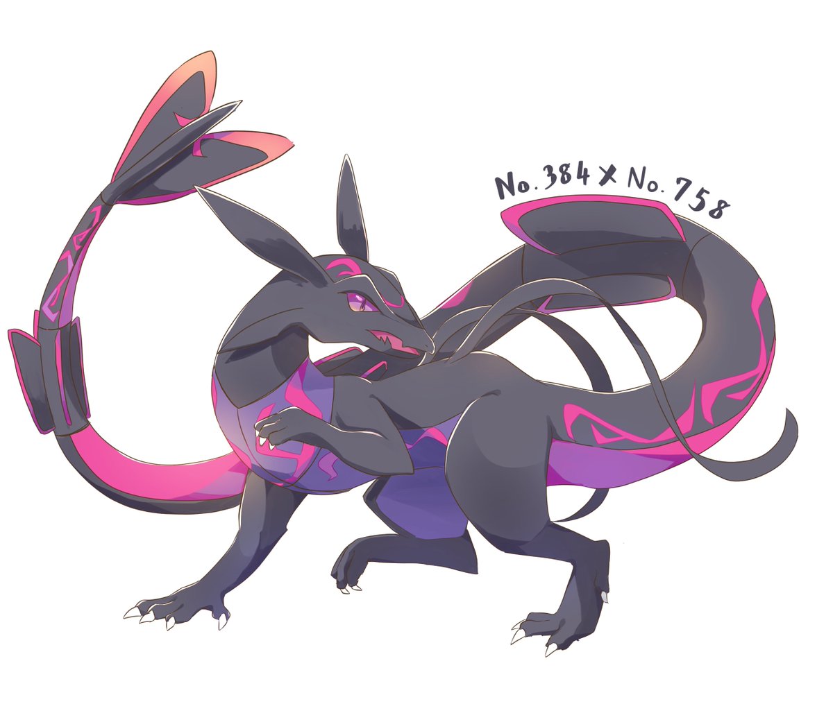 1番目にリプがきたポケモンと2番目にリプがきたポケモンをフュージョンさせる