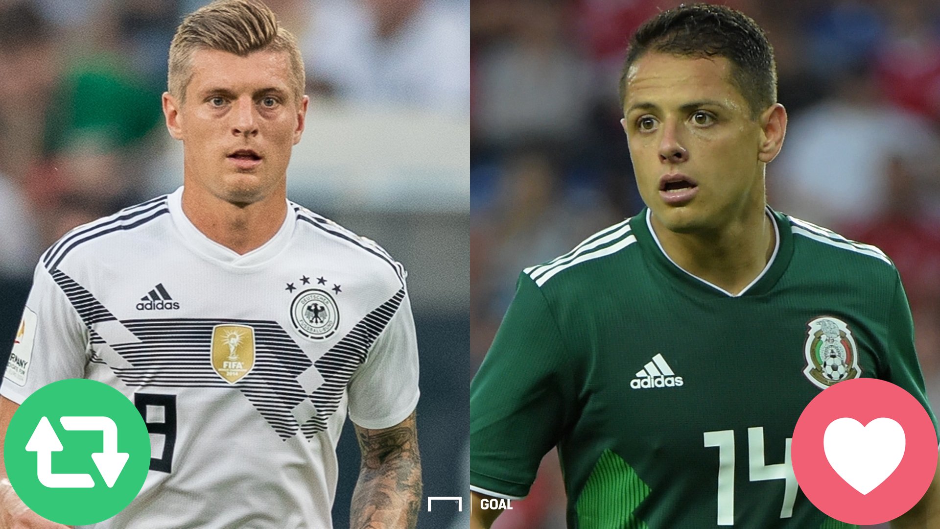 Goal Japan ロシアw杯 グループf ついに前回王者 ドイツ が登場 難敵 メキシコ との 死の組 初戦に臨む 6 18 月 0 00 ドイツ メキシコ ドイツ が勝つと思う人はrt メキシコ が勝つと思う人はいいね 放送予定は をチェック