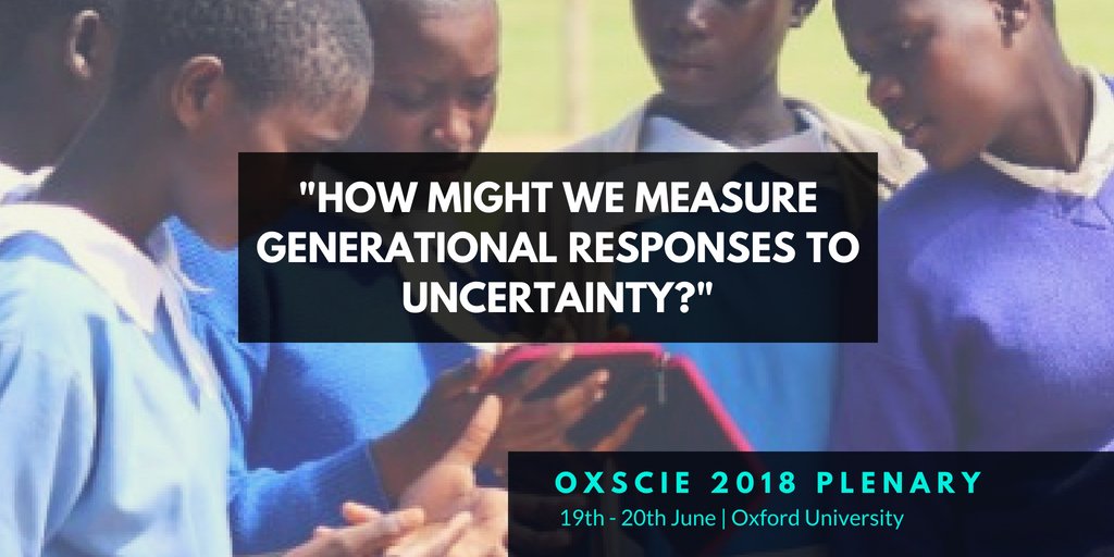 "How might we measure generational responses to uncertainty?" At #OXSCIE in 2 days we'll learn about the potential to track learning outcomes with an app co-designed by <a href="/VeraSolutions/">Vera Solutions</a>​ and <a href="/AKF_Global/">Aga Khan Foundation</a> from the <a href="/SalesforceOrg/">Salesforce.org</a> #forceforchange grant.  #PROMISE3 for #Schools2030!