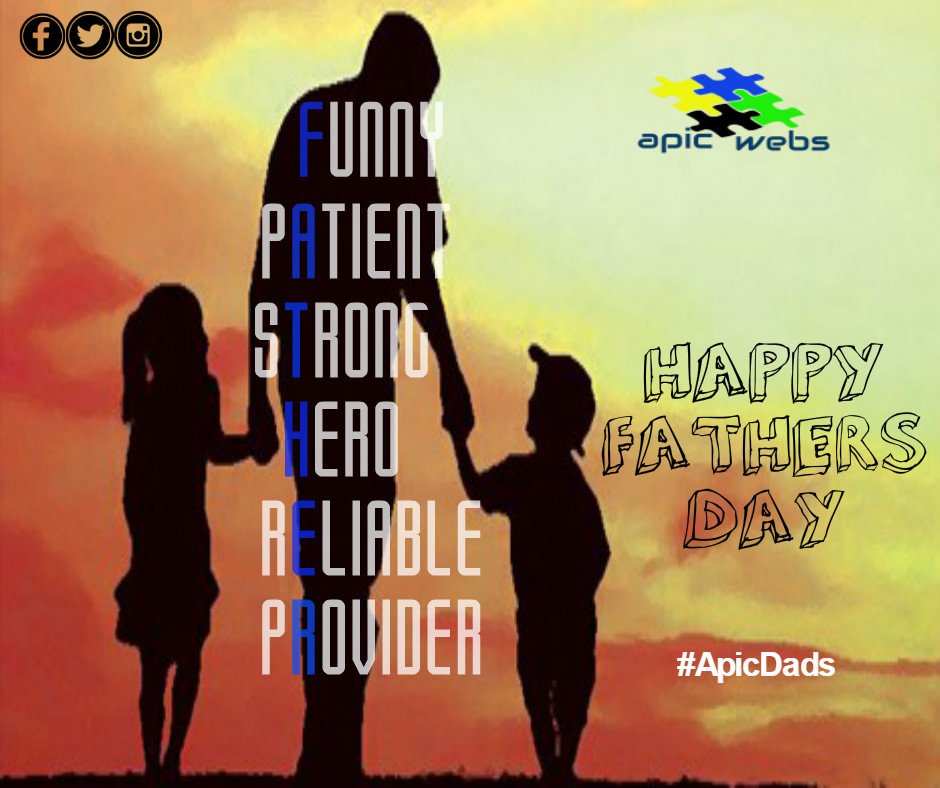 Happy #FathersDay from @apicwebs