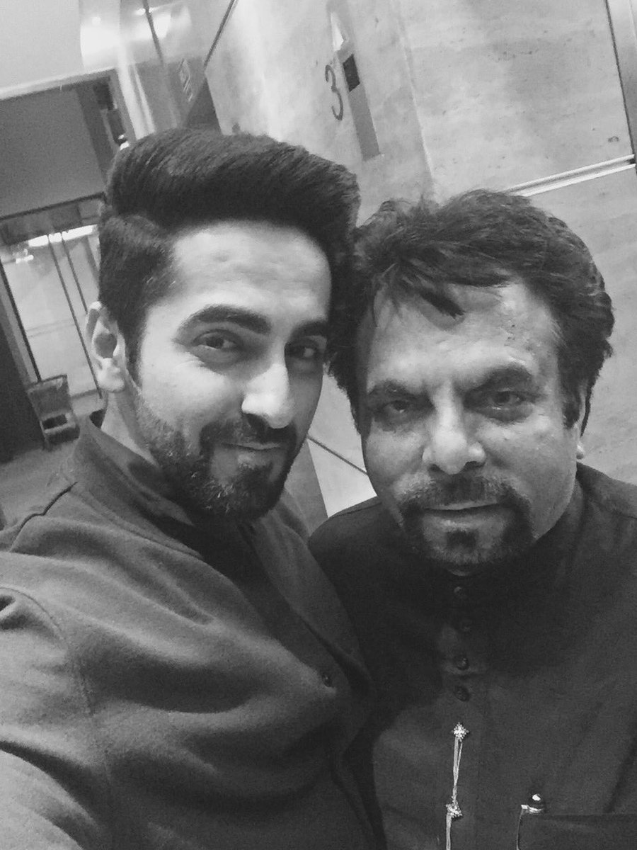 A dad is son's first hero. #HappyFathersDay
@AyushmannK #PKhurrana
