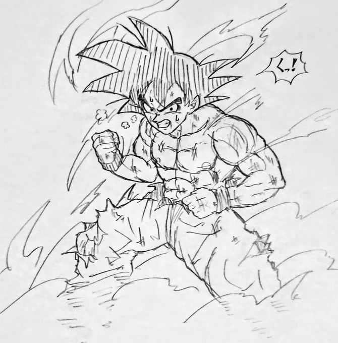 こういう悟空の表情好きです(о'∀`о)#ドラゴンボール 