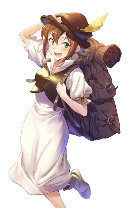 トレサちゃんが元海賊から貰った旅日記みたいなのにどんな事書いていくのかどんな旅になっていくのか気になってしょうがない!
あと可愛い(ここ重要)
#オクトパストラベラー 