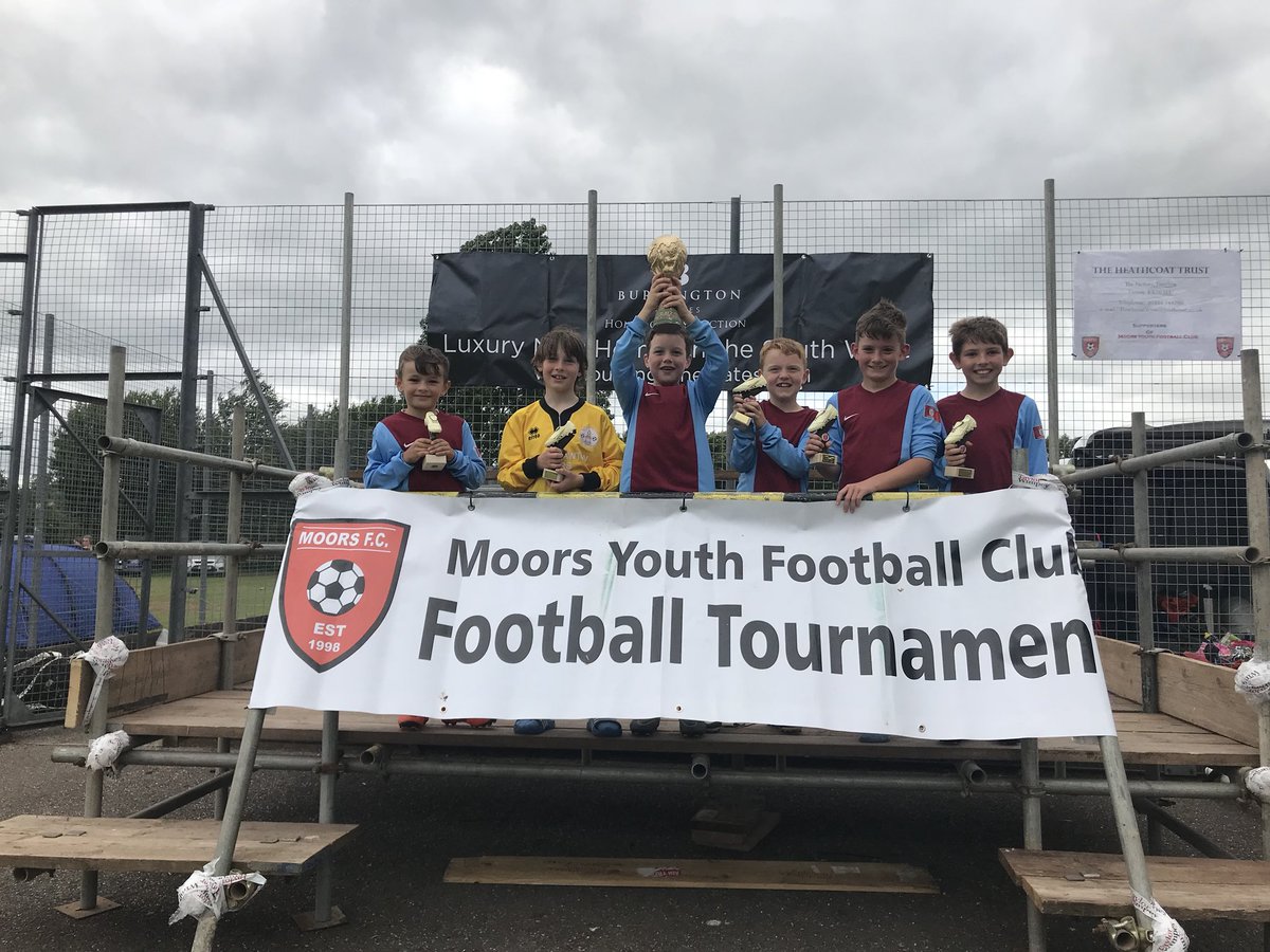 So proud of these boys. Runners up last week and went one better this week winning our final 5-0. Conceded 1 goal in 9 matches ...... not bad considering we didn’t have a GK. Thank you <a href="/moorsyouth/">Moors Youth FC</a> for a great day. North Tawton U9’s
