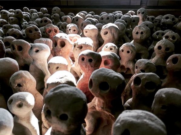 'Vacíos' © Ismael Rámiz (Euskal Buztingintza Museoa : Museo de la Alfarería Vasca) ,  ow.ly/EmiP30kx2Az #gorbeia #elosu <a href="/OlleriasM/">Ollerias Museo</a>