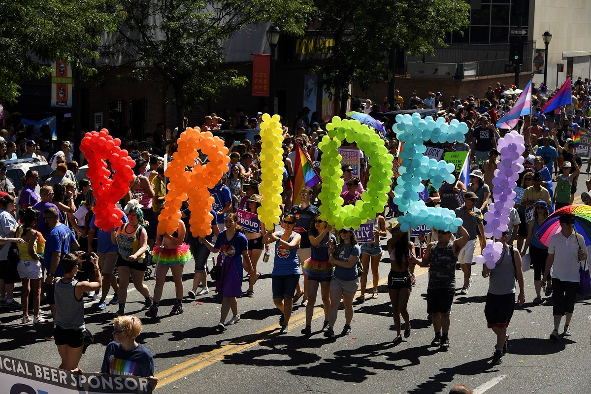 enjoyToast's tweet photo. Happy Pride Month! Whoβs going to be at the Denver Pride Parade today? #denverpride #copride https://t.co/sk9ZbcgD3q