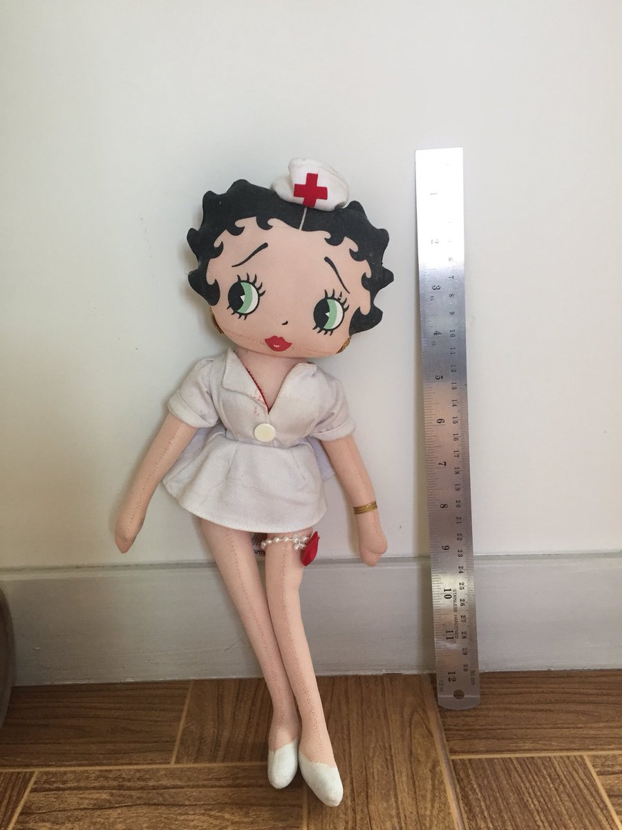 betty boop nurse doll