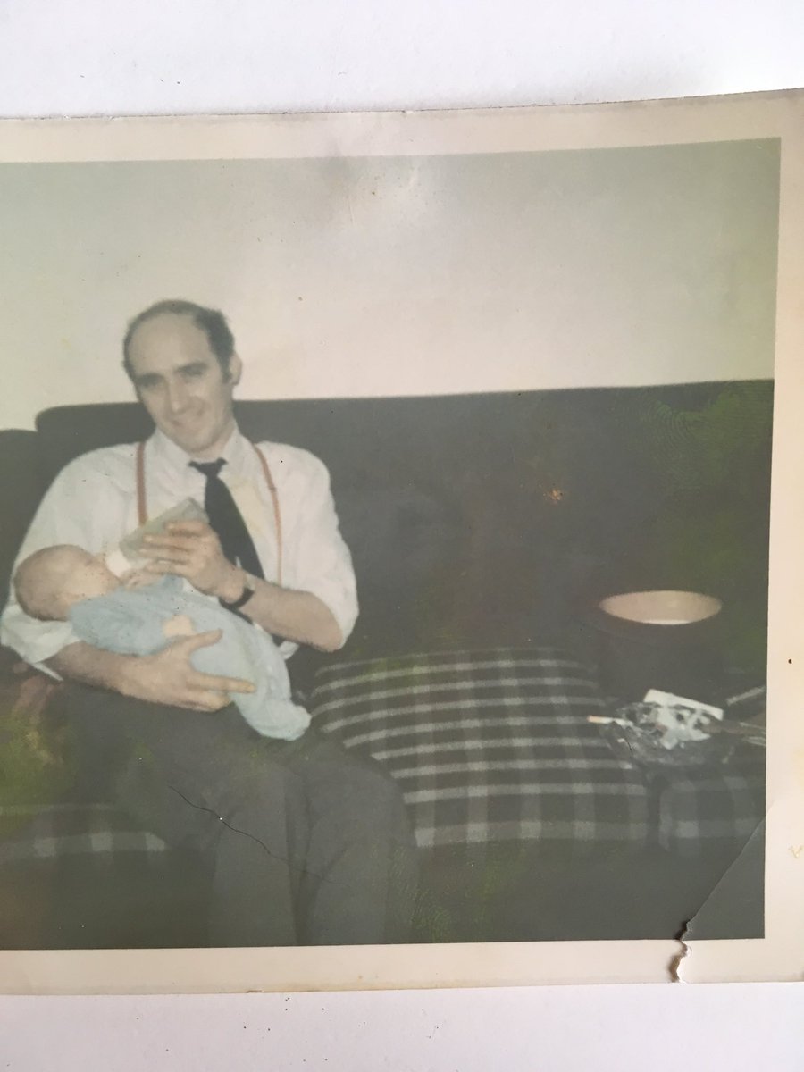 As it’s Father’s Day, here’s a picture of me and Dennis. Please note over flowing ash tray with fag on the go and for some reason a top hat... though in later years I did love a fag (not now,10yrs stopped) the top hat I wasn’t pulled out of..
#passivesmoking
#itswhatwedidbackthen