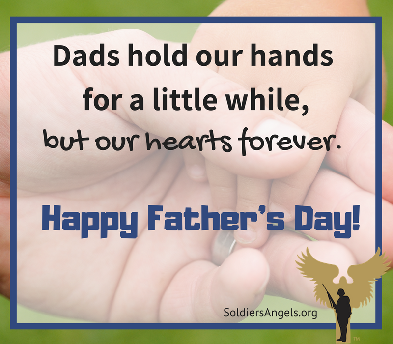 soldiersangels's tweet photo. Happy Father's Day! Our hearts go out to Military Dads who have to be away from their family today. #MilitaryDad #SupportOurTroops #DeployedDad https://t.co/g5WoV04EqZ