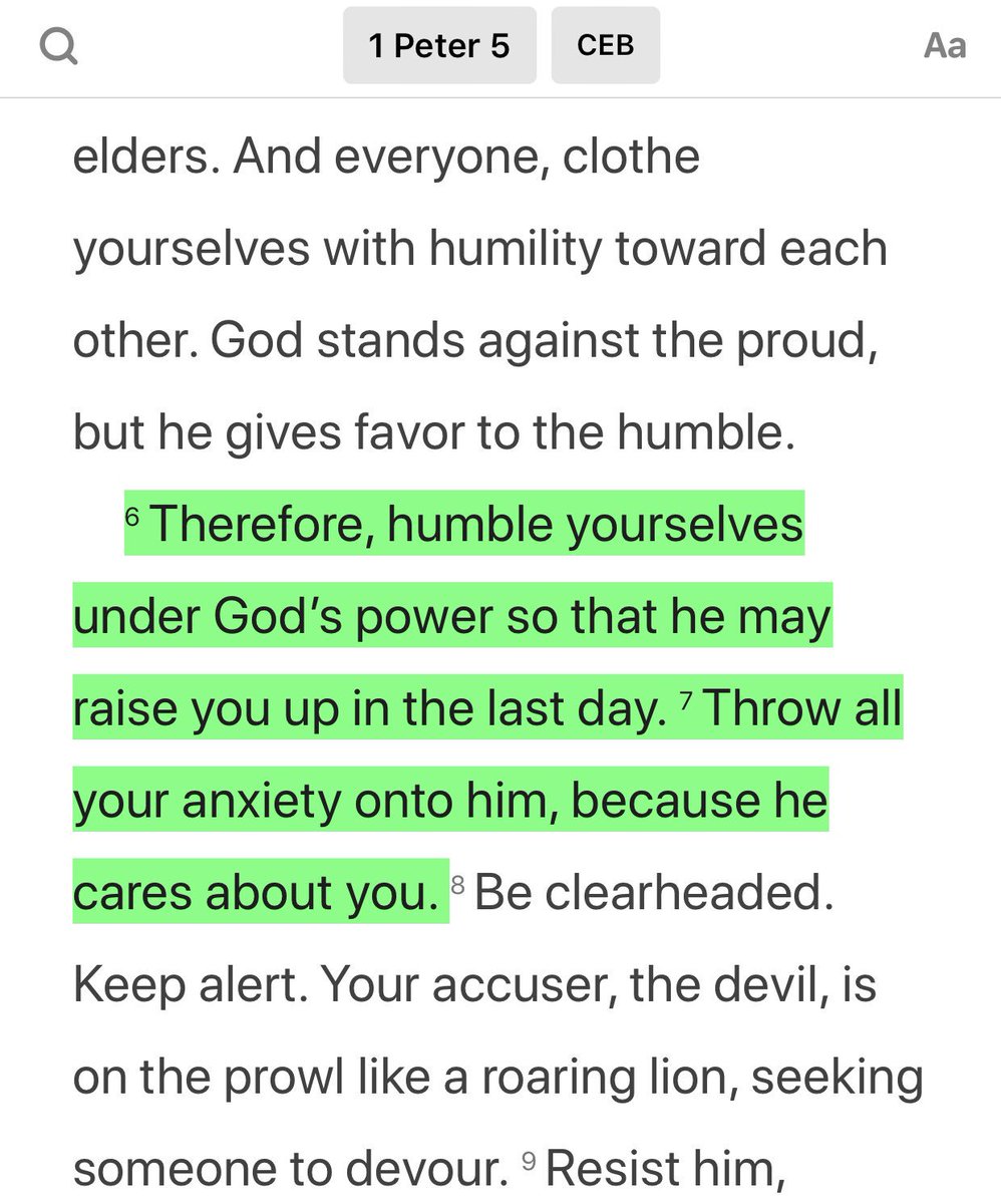 CoachBeck_'s tweet photo. HUMBLE YOURSLEVES and the anxiety goes away along with the pride. #WhenAnxietyAttacks https://t.co/AGZupPTikO