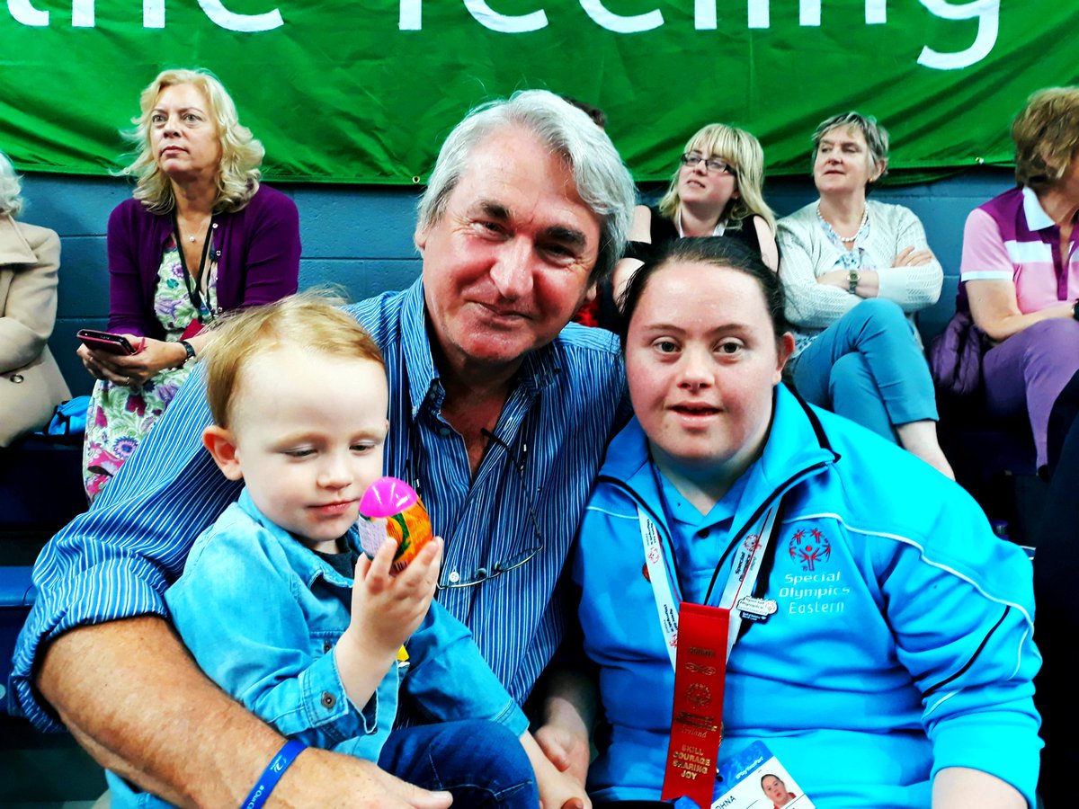 TableTennisSoi's tweet photo. @SOEastern Fíodhna O Leary with her Daddy Norman and nephew Noah!

Proud is an understatement 😊

@TableTennisSoi
@SOIreland
#PlayYourPart 
#FathersDay https://t.co/SH8YzHVXgA