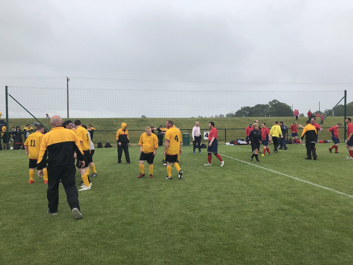 FootballSoi's tweet photo. Penalties in the Div 4 bronze game! These sides just cannot be separated!

#PlayYourPart
#LetsMakePossible
#IrelandGames
@SOIreland 
@FAIreland https://t.co/wK7Y0IWc8x