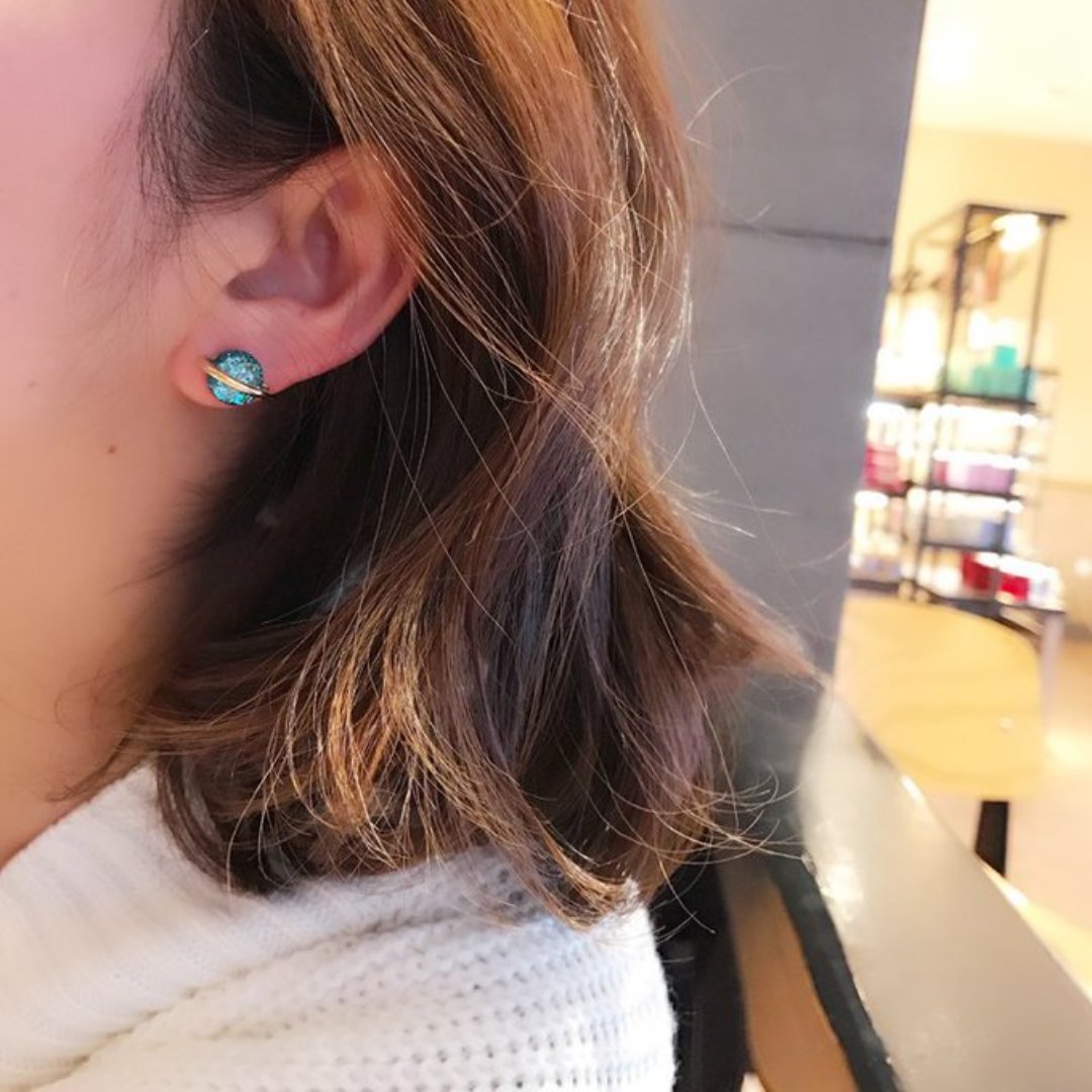 catsterday's tweet photo. #พร้อมส่ง
🌟 Galaxy Earring
อีกหนึ่งBest Sellerของร้าน🔥 คุณดาวเสาร์เป็นวิ้งๆด้วย งานสวยมากค่ะ
🌙 100฿

#MBinstock https://t.co/JXwFRgaC4Q