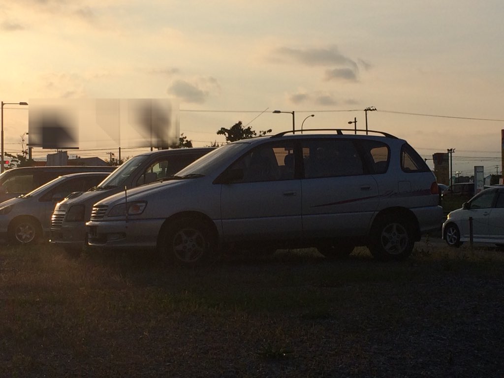 Milk ぬけがら على تويتر 某hカーズの下取り車置き場に10系イプサムが 色がシルバーなのはちょっとなぁという感じだけど サイドストライプとトヨタビスタ神奈川ステッカーが綺麗に残っててエモみが深い