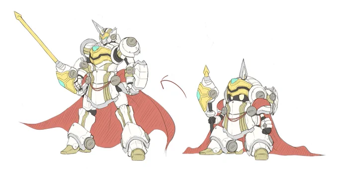 ロボだとこの辺
#個人的良デザ四天王 