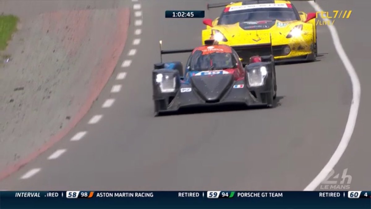 dnblm's tweet image. Laatste uurtje. #RTLGP #24hLeMans