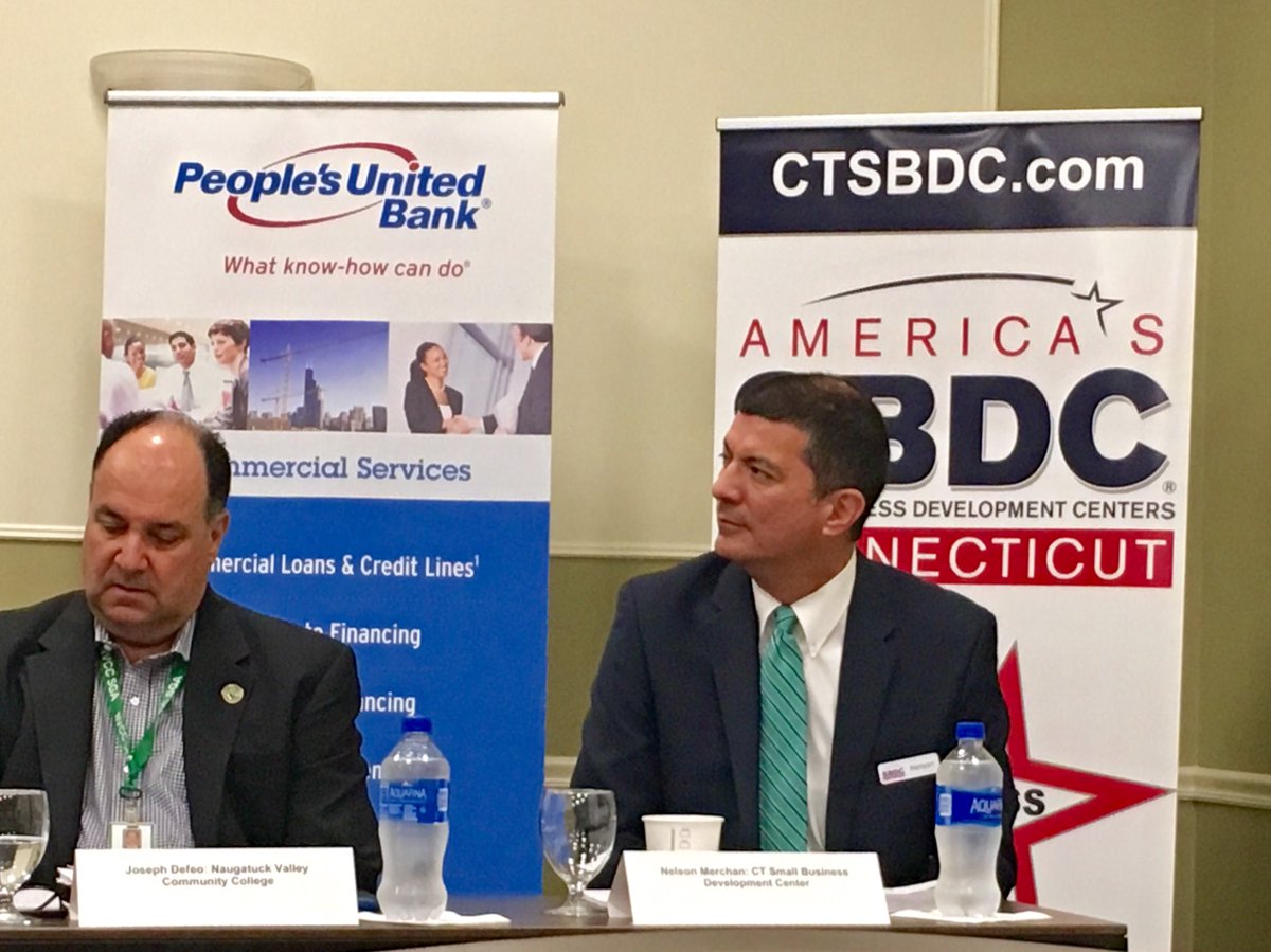 clicroi's tweet photo. Participating at "Connecting in Connecticut" event organized by People's United Bank and the Small Business Development Center in CT ( CT SBDC).

We were hosted by Western Connecticut State University. https://t.co/YmtLyODidU